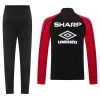 Chaqueta De Entrenamiento Trajes Manchester United 2025-26 Negra - Hombre